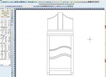 Comcut modul 2D-CAD
